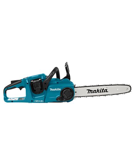 Акк. пила цепная MAKITA DUC353CT2, LXT BL 2х18В, 14"/35 см, 3/8", 1,1мм, 20м/с, XPT, 2xBL1850B, DC18SH, изображение 4
