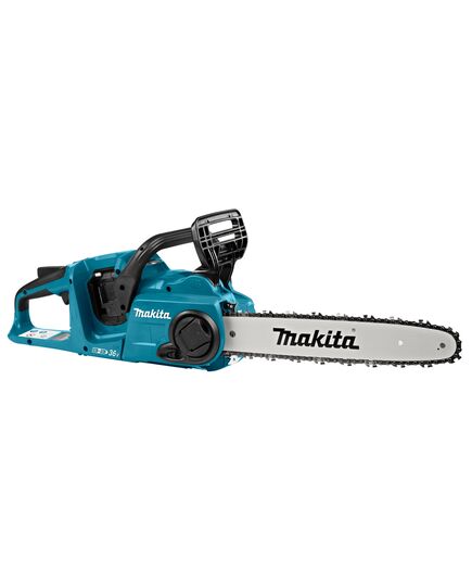 Акк. пила цепная MAKITA DUC353CT2, LXT BL 2х18В, 14"/35 см, 3/8", 1,1мм, 20м/с, XPT, 2xBL1850B, DC18SH, изображение 2
