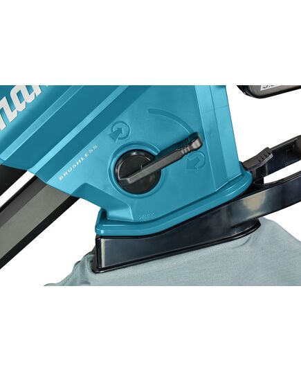 Акк. воздуходувное всасывающее устройство MAKITA DUB187Z, LXT BL 18В, 4,2 м³/мин, 64 м/с, мешок 25 л, XPT, без АКБ и ЗУ, изображение 4