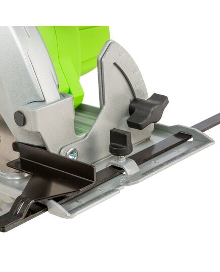Акк. пила дисковая GREENWORKS GD24CS, б/щет, 185х20 мм, 4500 об/мин, рез 63 мм, 5 Ач, ЗУ, коробка (1500907CUG), изображение 7