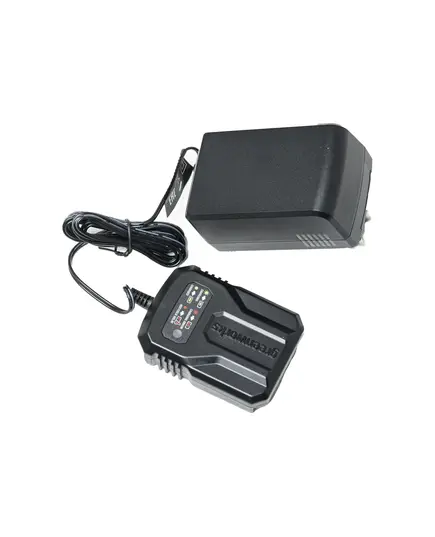 Акк. пила цепная GREENWORKS GD40CS18, 40V, 40 см, бесщеточная, 1.8 кВт, АКБ 4 Ач, ЗУ, изображение 8