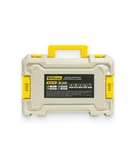 Акк. шуруповерт ударный BifAces DLID-40, 20 В, 1х4 Ач Li-Ion, 160 Нм, 2200 об/мин, 33000 уд/мин, БЗП 13 мм, кейс, изображение 6