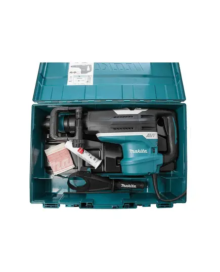 Перфоратор MAKITA HR 5212C, 1.51 кВт, SDS-мах, 1100-2250 уд/мин, 20 Дж, 11.9 кг, 2 режима, чемодан, АВТ, изображение 5