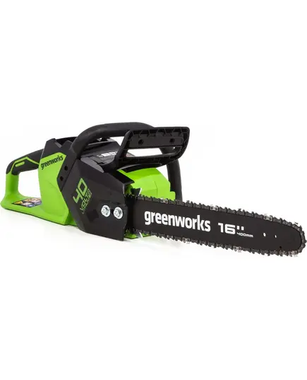 Акк. пила цепная GREENWORKS GD40CS18, 40V, 40 см, бесщеточная, 1.8 кВт, АКБ 4 Ач, ЗУ, изображение 5