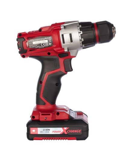 Акк. шуруповерт EINHELL PXC TE-CD 18/2 Li, 18 В, 44 Нм, 20+1, 0-350/1250 об/мин, БЗП 10 мм, 1.39 кг, кейс пласт., изображение 2