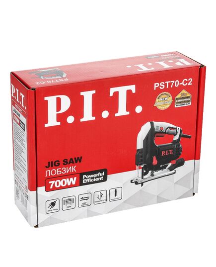 Лобзик P.I.T. PST70-C2, 700 Вт, 70 мм, 0-3000 ход/мин, 3 реж, быстрозажим, изображение 6