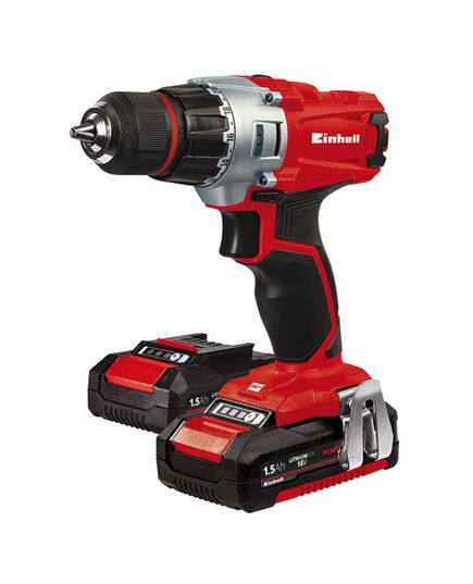 Акк. шуруповерт EINHELL PXC TE-CD 18/2 Li, 18 В, 44 Нм, 20+1, 0-350/1250 об/мин, БЗП 10 мм, 1.39 кг, кейс пласт., изображение 4
