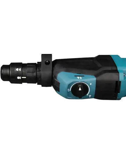 Перфоратор MAKITA HR2670FT, 800 Вт, 26 мм, 3 реж, 3.0 Дж, 0-4500 уд/м, 3.1 кг, кейс, б/зажимной патрон, изображение 11
