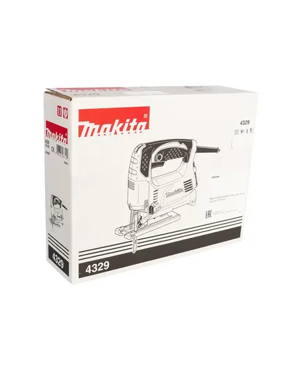 Лобзик MAKITA 4329, 450 Вт, 500-3100 х/мин, 4-х ступ. маятн. ход, коробка, изображение 6
