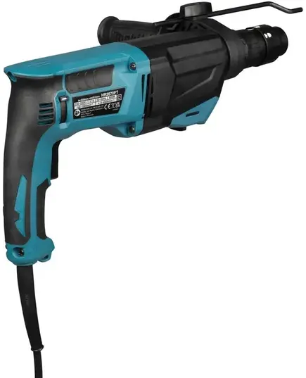 Перфоратор MAKITA HR2670FT, 800 Вт, 26 мм, 3 реж, 3.0 Дж, 0-4500 уд/м, 3.1 кг, кейс, б/зажимной патрон, изображение 7