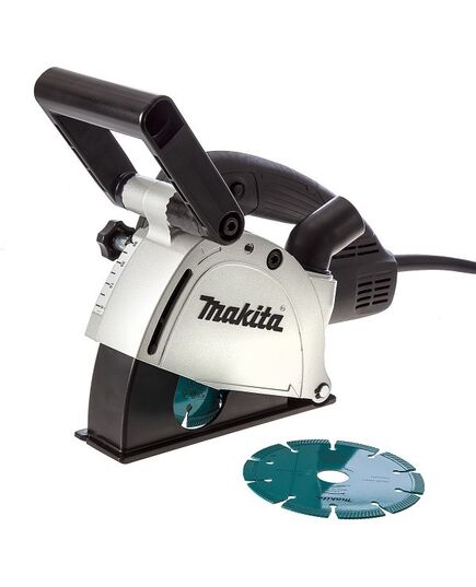 Бороздодел MAKITA SG 1251J, 1400 Вт, 125 мм, глубина 0-30 мм, ширина 6-30 мм, 4.5 кг, изображение 2