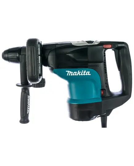 Перфоратор MAKITA HR 4501 C, 1350 Вт, 2.7-13 Дж, SDS MAX, 1250-2750 уд/мин, 130-280 об/мин, 45 мм, 7.8 кг, кейс, изображение 2