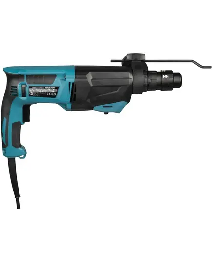 Перфоратор MAKITA HR2670FT, 800 Вт, 26 мм, 3 реж, 3.0 Дж, 0-4500 уд/м, 3.1 кг, кейс, б/зажимной патрон, изображение 3