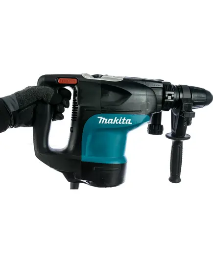 Перфоратор MAKITA HR 4501 C, 1350 Вт, 2.7-13 Дж, SDS MAX, 1250-2750 уд/мин, 130-280 об/мин, 45 мм, 7.8 кг, кейс, изображение 3