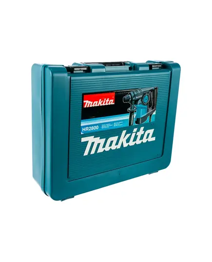 Перфоратор MAKITA HR 2800, 800 Вт, 2.9Дж, SDS+, 0-4500 уд/мин, 0-1100 об/мин, 28 мм, 3.2 кг, кейс пласт., изображение 7