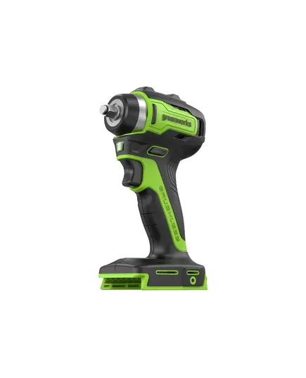 Акк. гайковерт ударный GREENWORKS G24IW200, 24 В 200 Нм, бесщеточный, 3/8", без АКБ и ЗУ, изображение 5