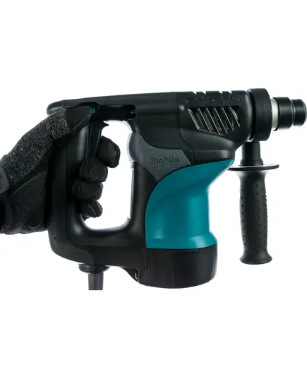 Перфоратор MAKITA HR 2810, 800 Вт, 2.9Дж, SDS+, 0-4500 уд/мин, 0-1100 об/мин, 28 мм, 3.3 кг, кейс пласт., изображение 6