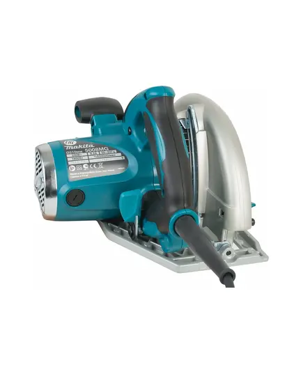 Пила дисковая MAKITA 5008MGJX2, 1800 Вт, 5200 об/мин, 210х30 мм, рез 75.5 мм + D-29050, Makpac, изображение 4