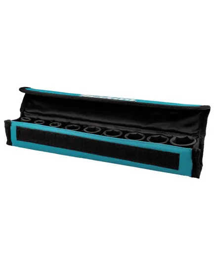 Набор ударных головок MAKITA торцовых Impact Black 1/2", 8 шт. (8,10,12,13,14,17,19,21 мм), изображение 3