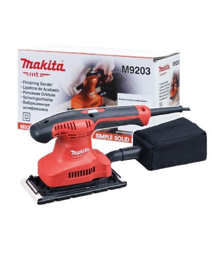 Вибрац. шлиф. машина MAKITA M9203, 190 Вт, 93х228 мм, 24000 б/мин, ампл. 12000 мин-1, изображение 9