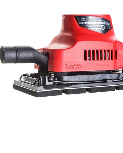 Вибрац. шлиф. машина MAKITA M9203, 190 Вт, 93х228 мм, 24000 б/мин, ампл. 12000 мин-1, изображение 6