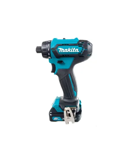 Акк. дрель-шуруповёрт MAKITA DF033DWAE, CXT 12В max, 1/4", 30/14 Нм, 2х2.0 Ач, з/у, изображение 2