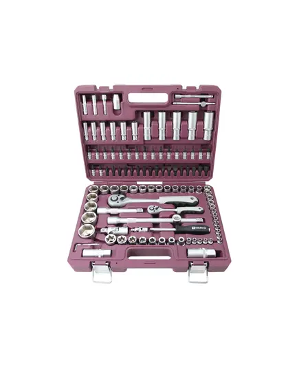 Набор инструмента THORVIK TS108, 1/4" 1/2" DR 108 предметов, изображение 2