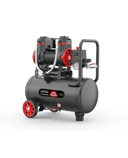 Компрессор SUNREKA GFC190/20DS, поршневой, безмасляный, изображение 4