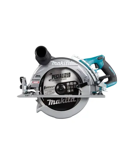 Акк. пила дисковая MAKITA RS002GZ, XGT BL 40В, 260 мм, 0-56 гр., 30 мм, макс рез 95 мм, эл. тормоз, плавный пуск, XPT, AWS, без АКБ и ЗУ, изображение 2
