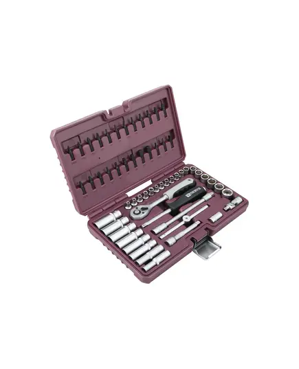 Набор инструмента THORVIK ,1/4", DR, 57 предметов, изображение 2