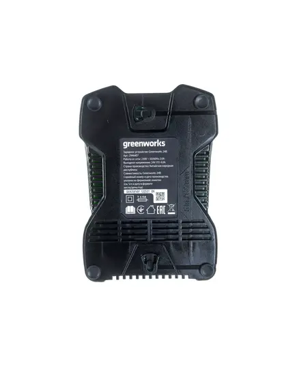 Зарядное устройство GREENWORKS G24C4, 24В, 4А, быстрое (2946407gw), изображение 3