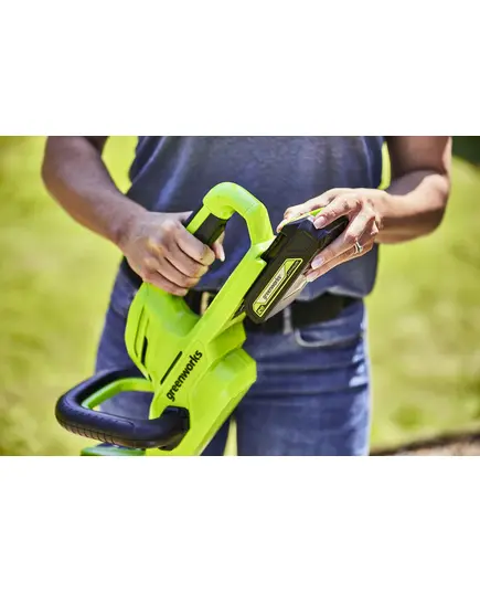 Акк. кусторез GREENWORKS G24HT56, 24V, 56 см, без АКБ и ЗУ, изображение 6