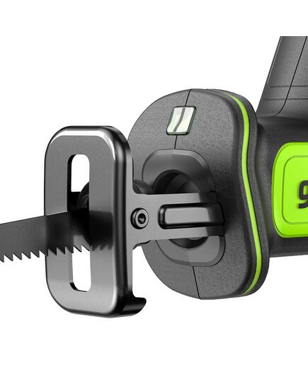Акк. пила сабельная GREENWORKS GPT-CRS-25, б/щет, 0-3000 об/мин, рез 80 мм, LED, 1х4 Ач, ЗУ, кор. (1200507CUB), изображение 6