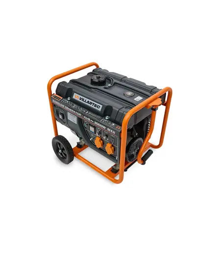Электростанция бенз. VILLARTEC GG3400WС, медь, номинал 2.6 кВт, максимал 3,0 кВт, 12В, две евророзетки 16 A, изображение 2