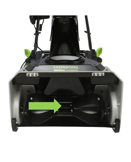 Акк. снегоуборочник GREENWORKS 82SN22, б/щ, 56 см, без АКБ и ЗУ, изображение 4