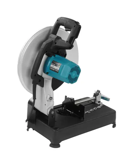 Пила монтажная MAKITA M2402B, 2200 Вт, 3900 об/мин, 355х25.4 мм, цепной тип хранения, изображение 2