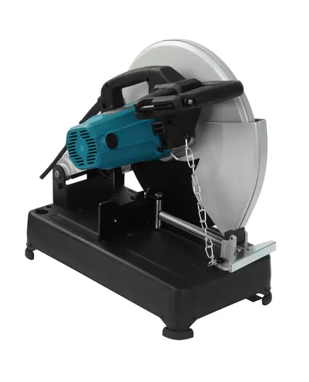 Пила монтажная MAKITA M2402B, 2200 Вт, 3900 об/мин, 355х25.4 мм, цепной тип хранения, изображение 5