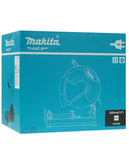 Пила монтажная MAKITA M2402B, 2200 Вт, 3900 об/мин, 355х25.4 мм, цепной тип хранения, изображение 9