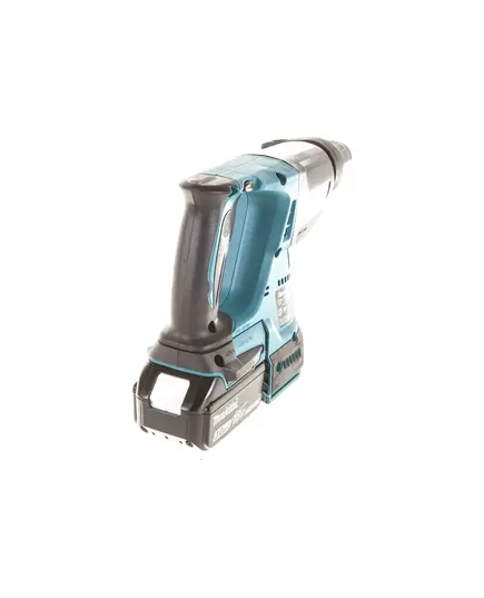 Акк. перфоратор MAKITA DHR242RFE, SDS+, 18 В, 2.4 Дж, 3.3 кг, Li-ion 2х3 Ач, 3 реж, кейс, изображение 4