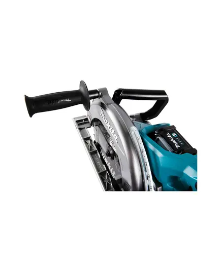 Акк. пила дисковая MAKITA RS002GZ, XGT BL 40В, 260 мм, 0-56 гр., 30 мм, макс рез 95 мм, эл. тормоз, плавный пуск, XPT, AWS, без АКБ и ЗУ, изображение 11