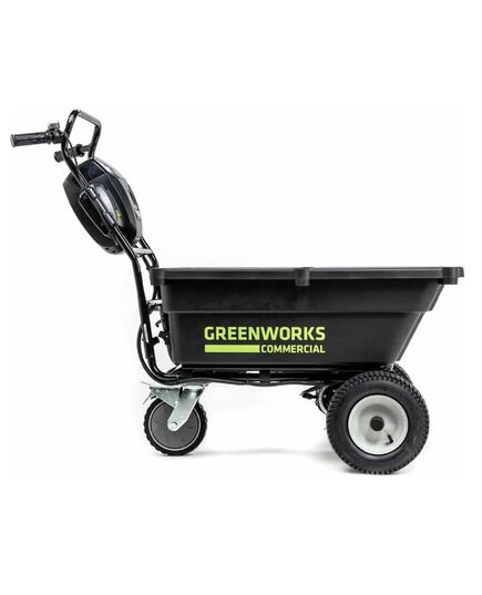 Акк. тележка GREENWORKS 82GC, 82V, 106 л, 100 кг, 4.2 км/ч, самоходная, без АКБ и ЗУ, изображение 4