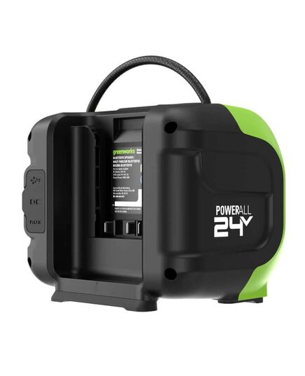 Акустическая система GREENWORKS GPT-MNBS, беспроводная, 24В/220В, 40Вт, Bluetooth, TWS (Стереопара), без АКБ и ЗУ, изображение 3
