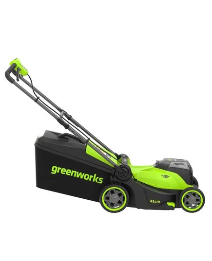 Акк. газонокосилка GREENWORKS GD24X2LM411, 2х24В, 41 см, бесщеточная, без АКБ и ЗУ (2520907), изображение 3