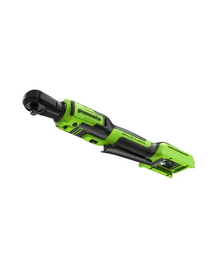 Акк. гайковёрт-трещотка GREENWORKS GD24RW, 24В, 1/2", 80Нм, 70мм, 0-250об/мин, бесщеточная, LED-подсветка, сумка (3804007) без АКБ и ЗУ, изображение 3