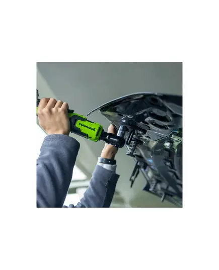 Акк. гайковёрт-трещотка GREENWORKS GD24RW, 24В, 1/2", 80Нм, 70мм, 0-250об/мин, бесщеточная, LED-подсветка, сумка (3804007) без АКБ и ЗУ, изображение 8