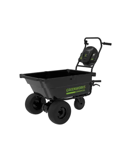 Акк. тележка GREENWORKS 82GC, 82V, 106 л, 100 кг, 4.2 км/ч, самоходная, без АКБ и ЗУ, изображение 5