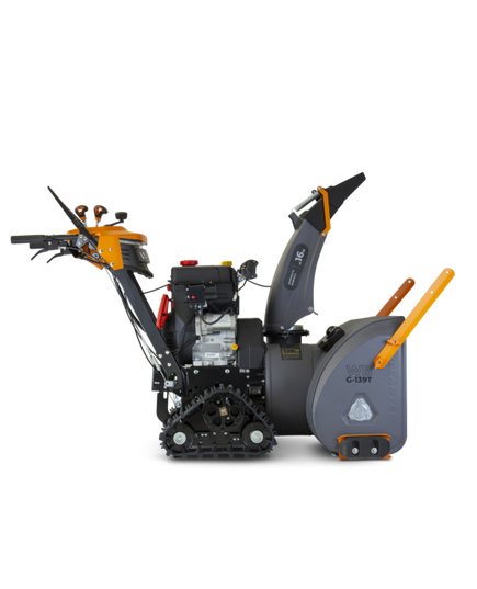Снегоуборочник бенз. VILLARTEC WB G-139T, зимний двигатель LONCIN 13 л.с., гусеничный привод T-Drive, шир/выс 87/54 см, выброс 16 м, 6F/2R, электростарт, изображение 6
