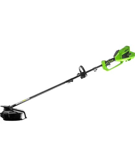 Акк. триммер GREENWORKS GD40BC, 40 В, б/щ мотор DigiPro, 1*4Ач, ЗУ, 40 см, леска 2 мм, нож, изображение 3