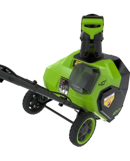 Акк. снегоуборочник GREENWORKS G40ST40, 40В, 40 см, АКБ 5 Ач, ЗУ, изображение 6