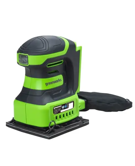 Акк. вибрац. шлиф. машина GREENWORKS, 24 V, без АКБ и ЗУ, изображение 2